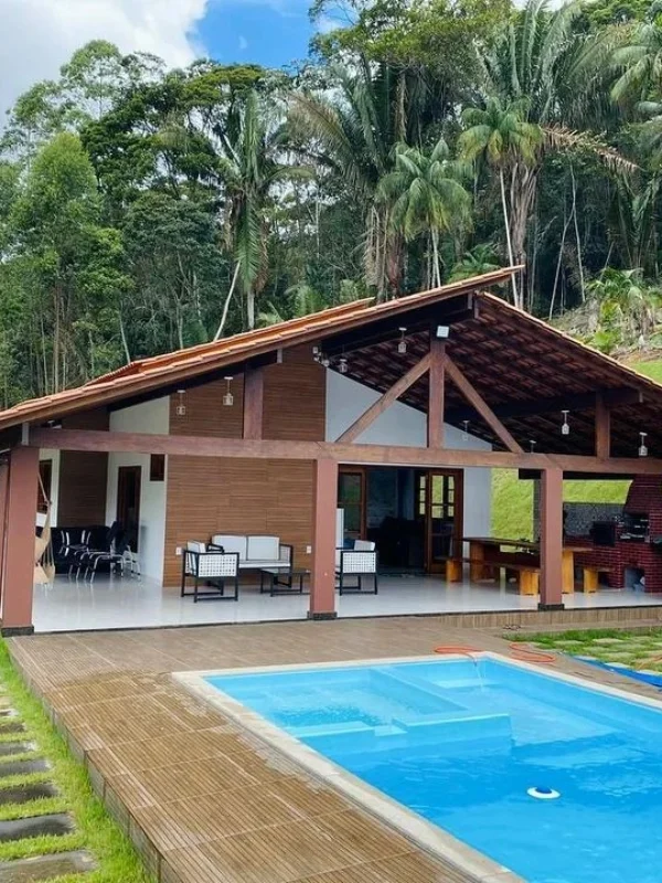 Casa de campo con piscina